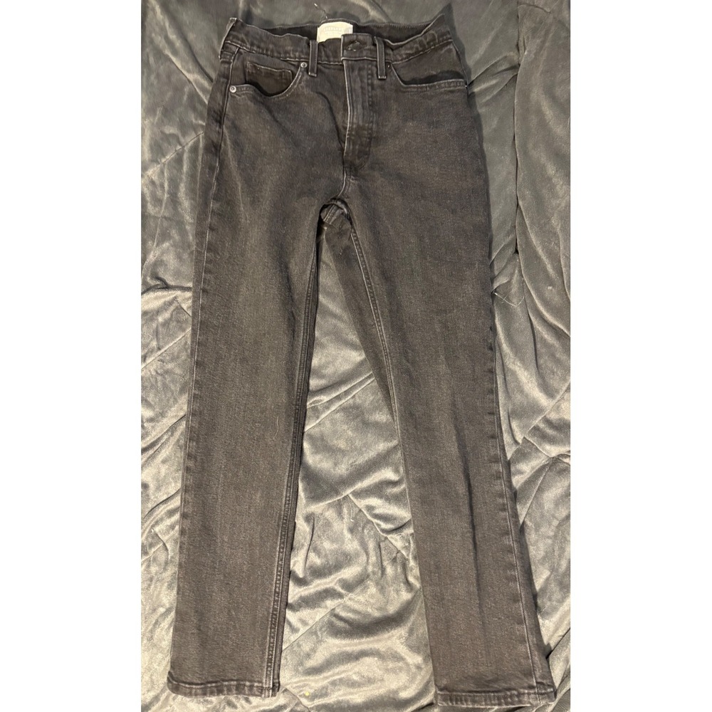 Everlane The Original Cheeky Jean Organic Cotton Faded Black Size 26 Regular